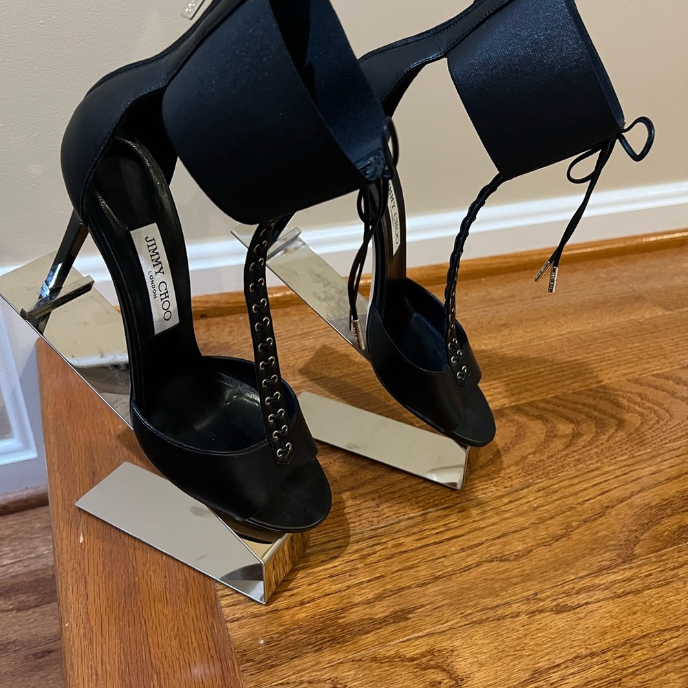 Jimmy Choo Black Women's Heels